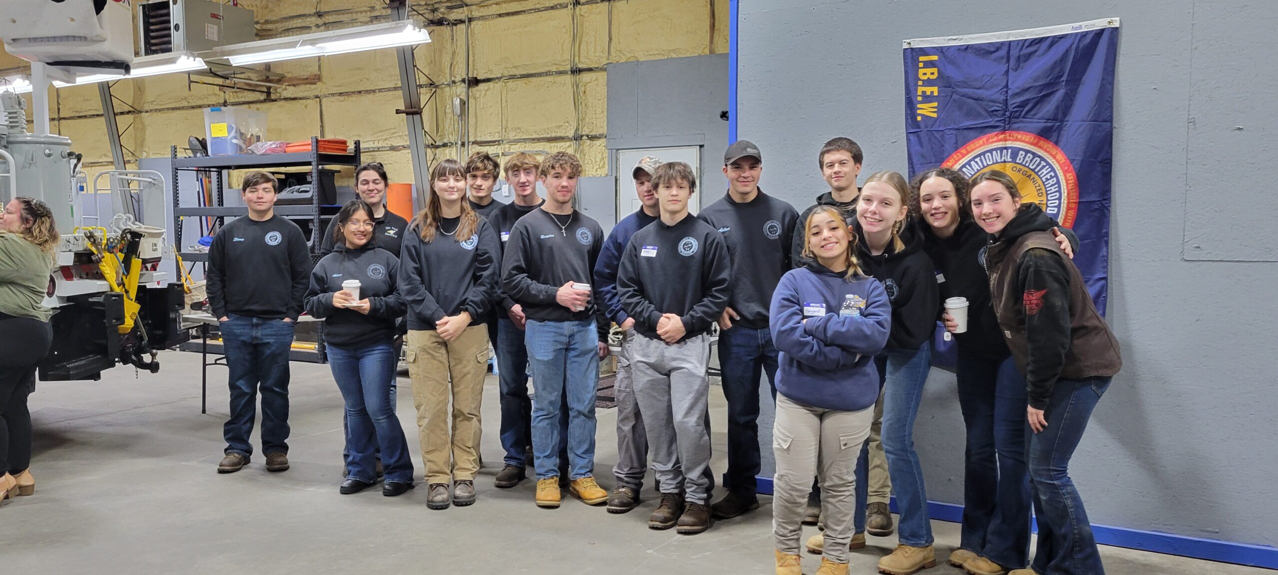 Ellis Tech Students at Grand Opening